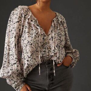 By Anthropologie Peasant Blouse